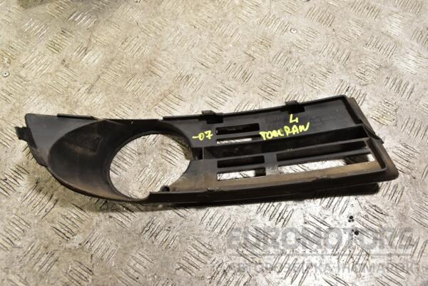 Решетка бампера под птф левая -06 VW Touran 2003-2010 1T0853665A 356872 - 2