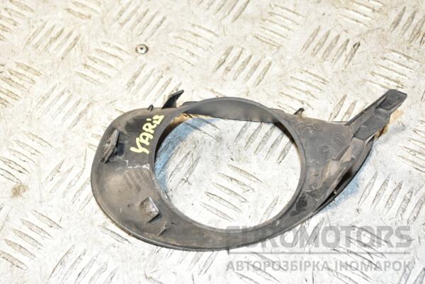 Накладка бампера под птф правая Toyota Yaris 2006-2011 814810D030 356906 - 2