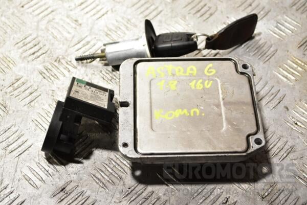 Блок управления двигателем комплект Opel Astra 1.8 16V (G) 1998-2005 90569370 356973 euromotors.com.ua
