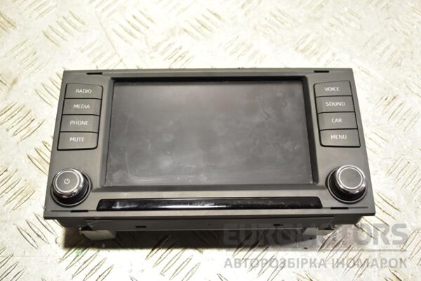 Дисплей магнітоли Seat Leon 2013 5F0919604 356981 euromotors.com.ua