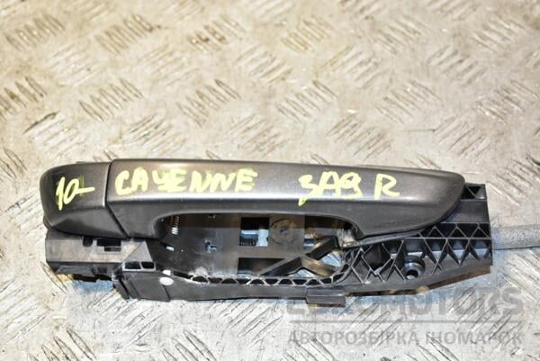 Ручка двери наружная задняя правая Porsche Cayenne 2010 357616 euromotors.com.ua
