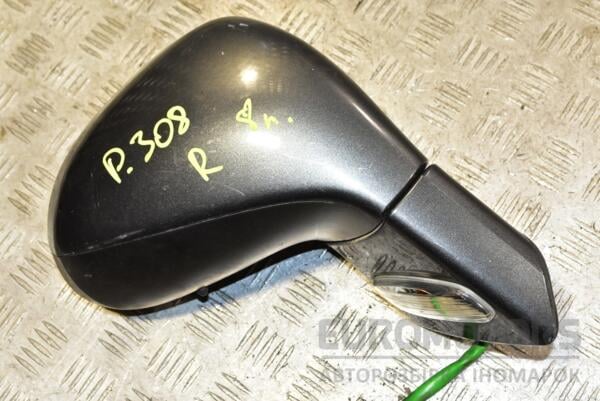 Зеркало правое электр 6+2 пинов Peugeot 308 2007-2015 357649 - 2