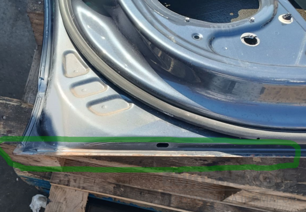 Дверь передняя левая (дефект) Skoda Superb 2008-2015 3T0831311 314479 - 3