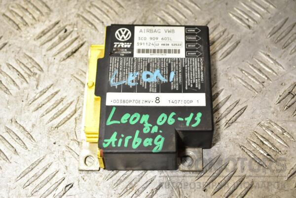 Блок управления Airbag Seat Leon 2006-2013 3C0909605L 357952 euromotors.com.ua
