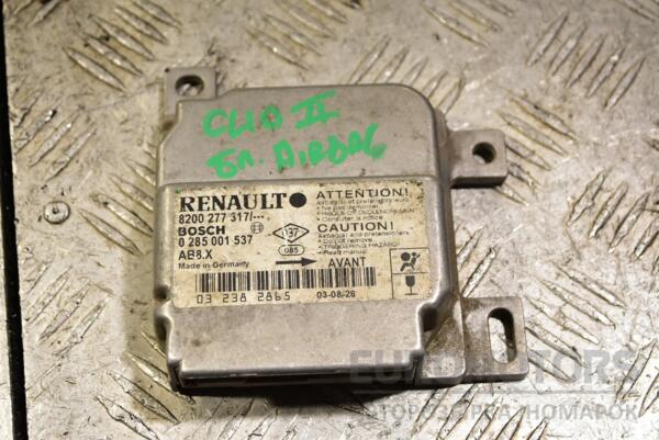 Блок управления Airbag Renault Clio (II) 1998-2005 8200277317 357965 euromotors.com.ua