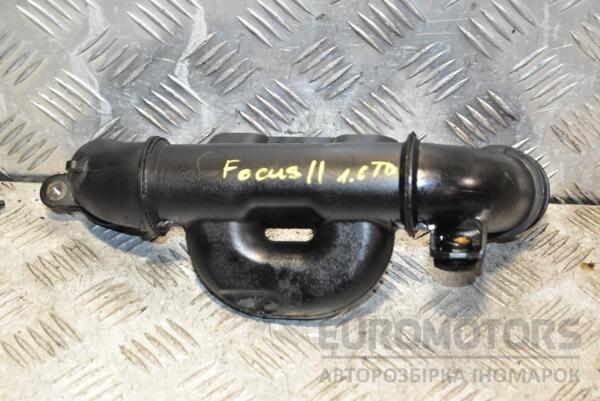 Патрубок интеркулера Ford Focus 1.6tdci (II) 2004-2011 9657083680 358841 euromotors.com.ua
