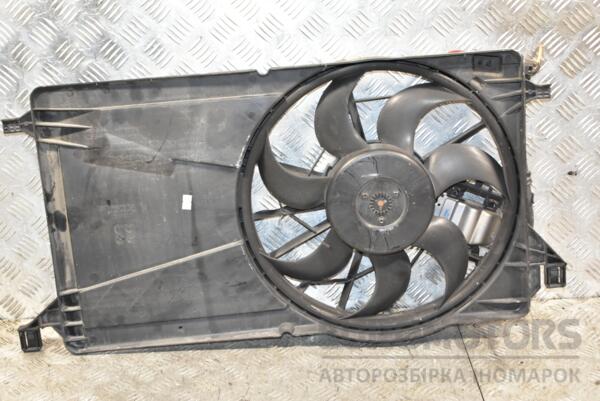 Вентилятор радіатора 7 лопатей в зборі з дифузором Ford Focus (II) 2004-2011 3M5H8C607RJ 359965 euromotors.com.ua