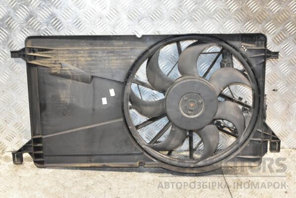 Вентилятор радіатора 7 лопатей в зборі з дифузором Ford Focus (II) 2004-2011 3M5H8C607RG 359967 euromotors.com.ua