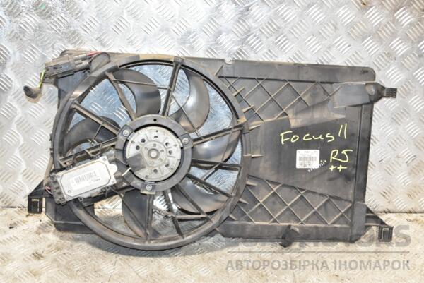 Вентилятор радиатора 7 лопастей в сборе с диффузором Ford Focus (II) 2004-2011 3M5H8C607RJ 360036 - 2