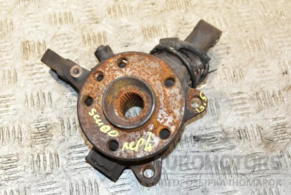 Поворотный кулак левый с ABS в сборе ступица Fiat Scudo 1995-2007 360096 euromotors.com.ua