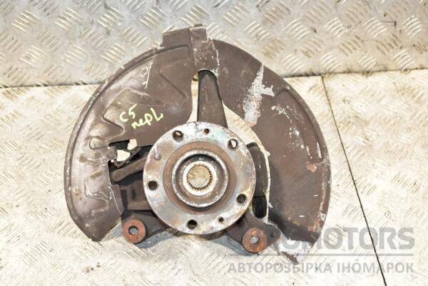 Поворотний кулак лівий під ABS в зборі ступиця Citroen C5 2008-2017 360177 euromotors.com.ua