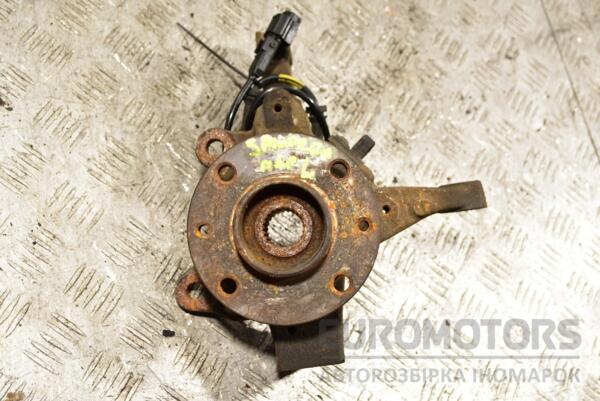 Поворотный кулак левый с ABS в сборе ступица Renault Sandero 2007-2013 360220 euromotors.com.ua