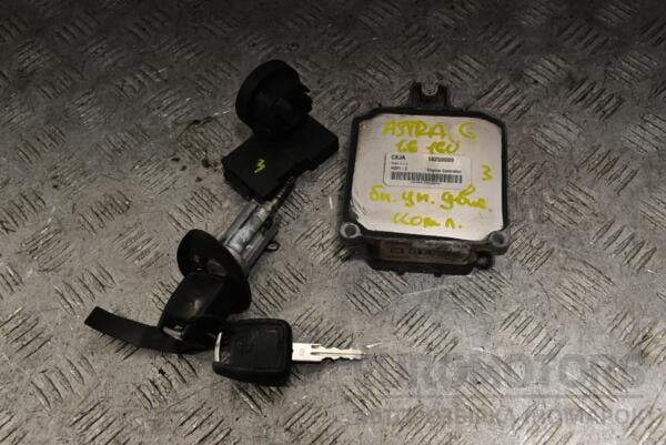 Блок управління двигуном комплект Opel Astra 1.6 16V (G) 1998-2005 16250009 360543 euromotors.com.ua