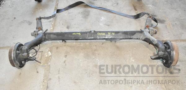 Балка задня в зборі під барабани під ABS 4-х торсійна. Renault Kangoo 1998-2008 360649 euromotors.com.ua