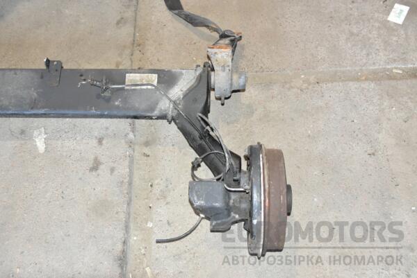 Балка задня в зборі під барабани під ABS 4-х торсійна. Renault Kangoo 1998-2008 360649 - 4