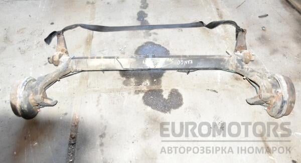 Балка задня в зборі під барабани без ABS 4-х торсіонна Renault Kangoo 1998-2008 360653 euromotors.com.ua
