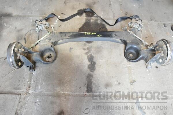 Балка задняя в сборе под барабаны с ABS Fiat Fiorino 2008 1353699080 360657 euromotors.com.ua