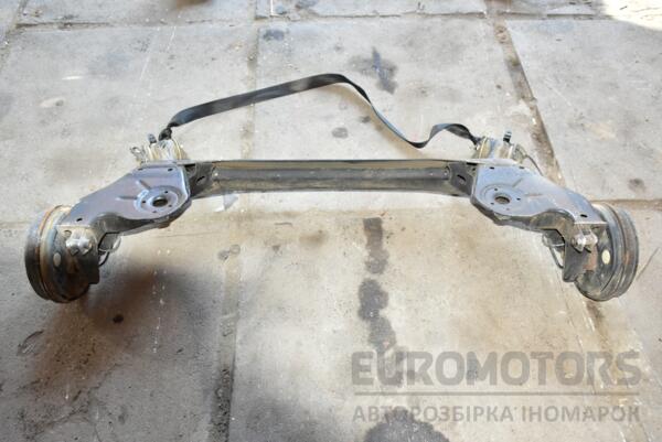 Балка задняя в сборе под барабаны с ABS Fiat Fiorino 2008 1353699080 360657 - 2