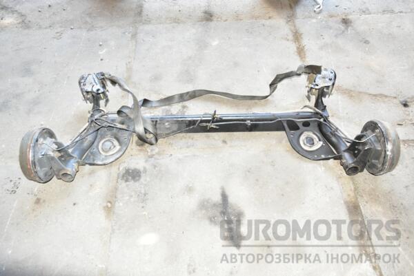 Балка задня в зборі під барабани з ABS Nissan Note (E11) 2005-2013 55501BC64A 360661 euromotors.com.ua
