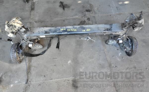 Балка задняя в сборе под барабаны под ABS Dacia Dokker 2012 555114672R 360665 euromotors.com.ua