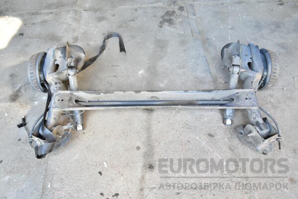 Задня балка в зборі під барабани під ABS Dacia Dokker 2012 555114672R 360665 - 2