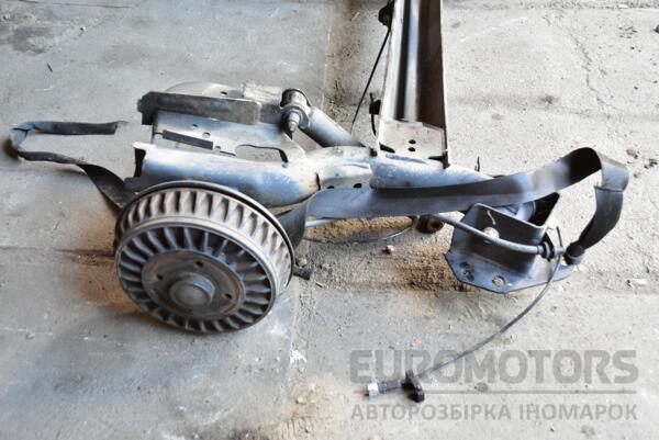 Задня балка в зборі під барабани під ABS Dacia Dokker 2012 555114672R 360665 - 3