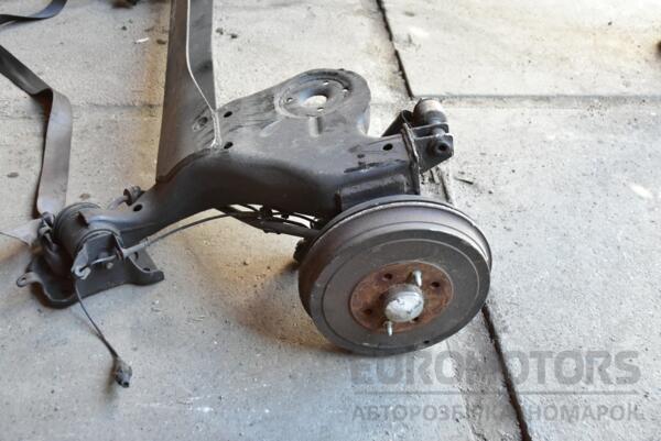 Балка задня в зборі під барабани з ABS Fiat Qubo 2008 360669 - 3