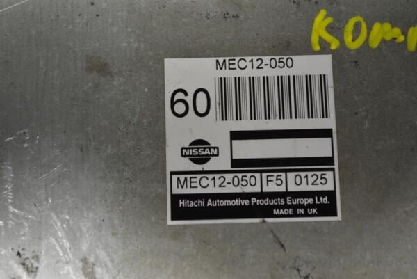 Блок управления двигателем комплект Nissan Primera 2.0 16V (P11) 1996-2002 MEC12050 362030 - 2
