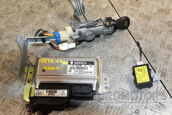 Блок управления двигателем комплект Hyundai Getz 1.4 16V 2002-2010 3910626450 362042 euromotors.com.ua