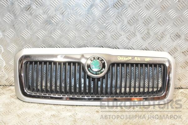 Решітка радіатора 00- Skoda Octavia (A4) 1996-2010 1U0853651C 362059 euromotors.com.ua