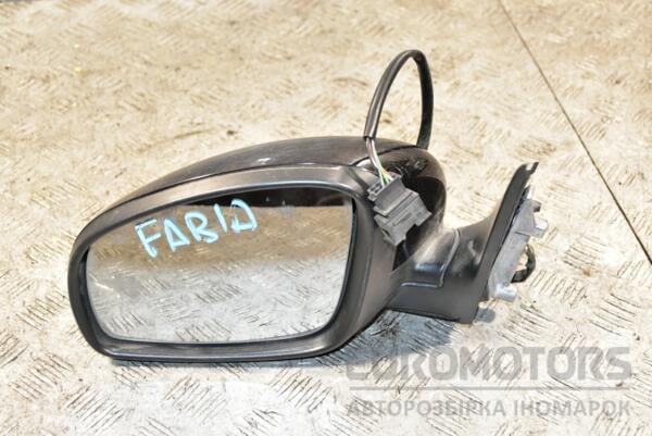 Зеркало левое электр 5 пинов Skoda Fabia 2007-2014 362080 euromotors.com.ua