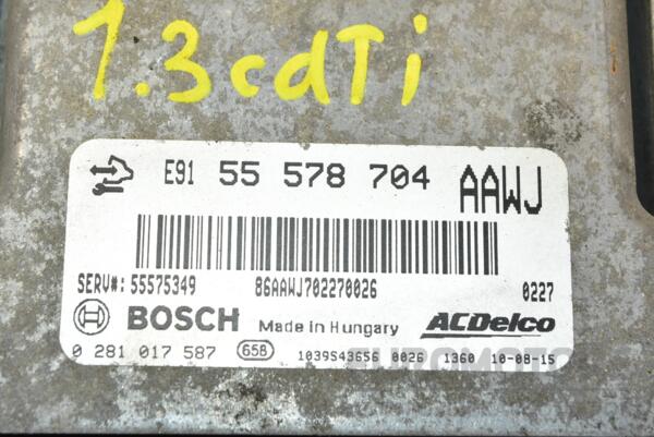 Блок керування двигуном Opel Meriva 1.3cdti (B) 2010-2017 281017587 362457 - 2