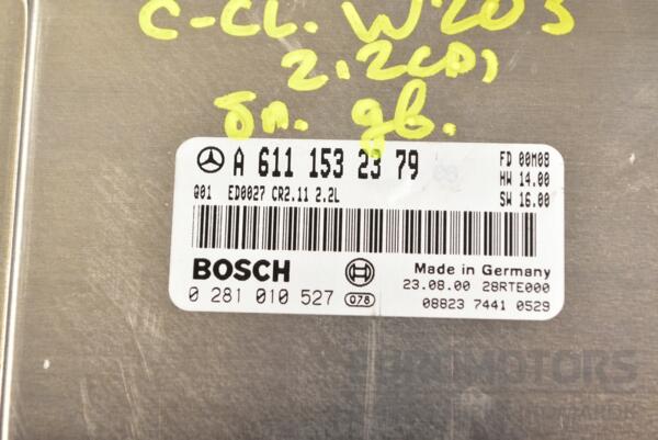 Блок керування двигуном Mercedes C-class 2.2cdi (W203) 2000-2007 A6111532379 362898 - 2