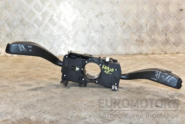 Подрулевой переключатель в сборе 10- Skoda Fabia 2007-2014 6R0953521A 362950 euromotors.com.ua