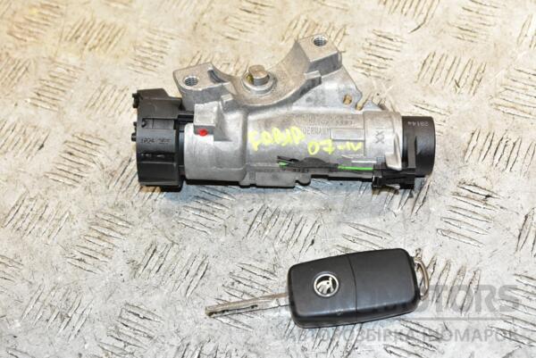 Замок запалювання в зборі ключ Skoda Fabia 2007-2014 6R0905851D 362960 euromotors.com.ua