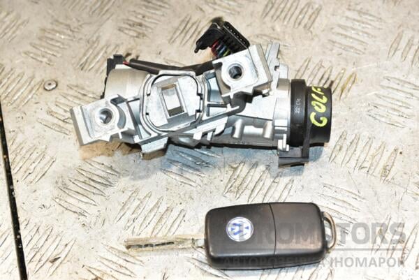Замок запалювання в зборі ключ VW Golf (V) 2003-2008 1K0905851B 362961 euromotors.com.ua