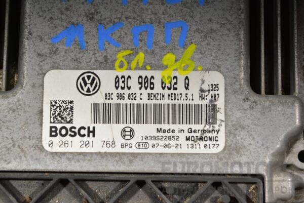 Блок управления двигателем VW Golf 1.4 16V TSI (V) 2003-2008 03C906032Q 362981 - 2