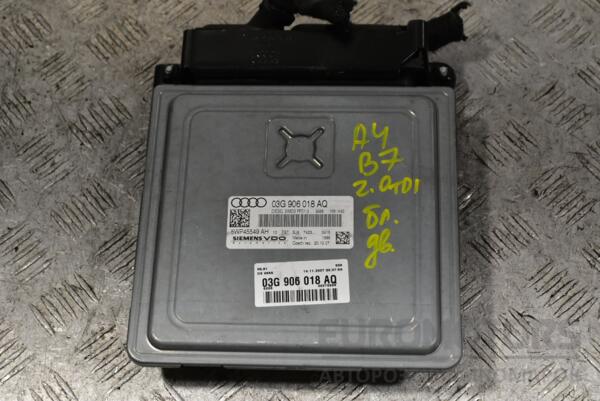 Блок управления двигателем Audi A4 2.0tdi (B7) 2004-2007 03G906018AQ 363046 euromotors.com.ua
