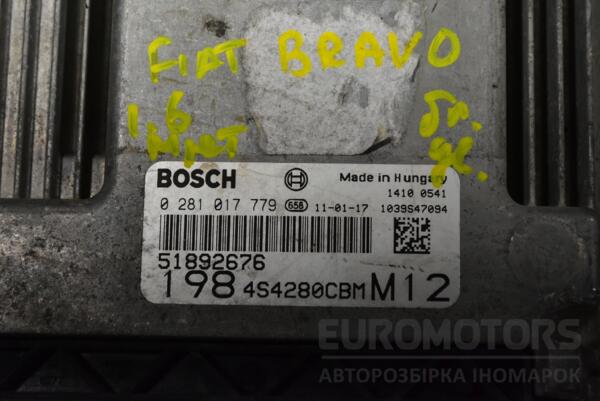 Блок управления двигателем Fiat Bravo 1.6MJet 2007-2014 51892676 363052 - 2
