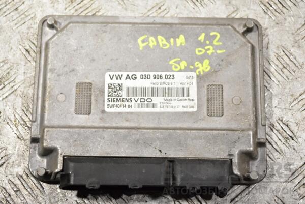Блок управления двигателем Skoda Fabia 1.2 12V 2007-2014 03D906023 363056 euromotors.com.ua