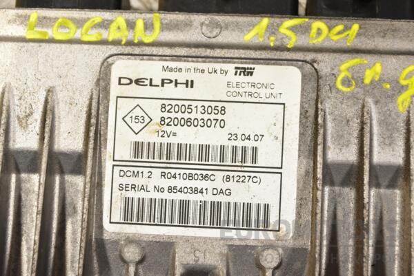 Блок управления двигателем Renault Logan 1.5dCi 2005-2014 R0410B036C 363058 - 2