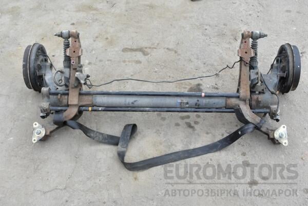 Балка задня в зборі під барабани з ABS Citroen Berlingo 1996-2008 363342 - 4
