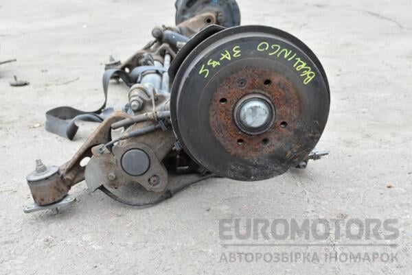 Балка задня в зборі під барабани з ABS Citroen Berlingo 1996-2008 363346 - 3