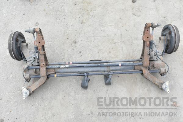Балка задня в зборі під барабани з ABS Citroen Berlingo 1996-2008 363346 - 4