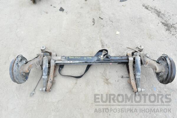 Балка задняя в сборе под барабаны с ABS Citroen Berlingo 1996-2008 363354 euromotors.com.ua