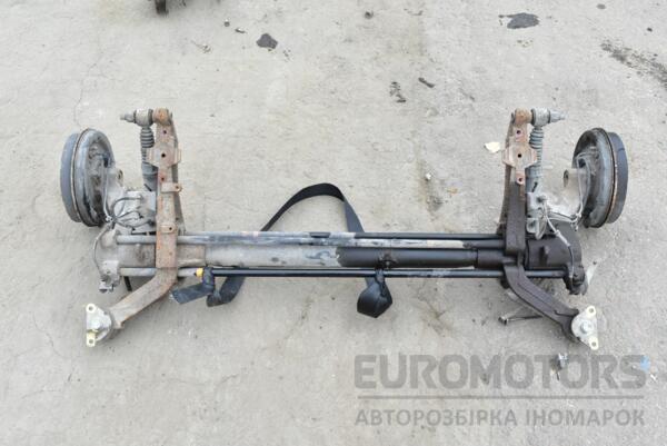 Балка задня в зборі під барабани з ABS Citroen Berlingo 1996-2008 363354 - 4