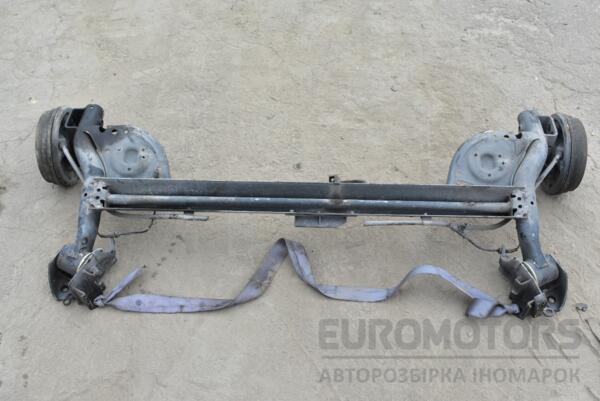 Балка задня в зборі під барабани з ABS Nissan Note (E11) 2005-2013 55501BC64A 363358 - 4