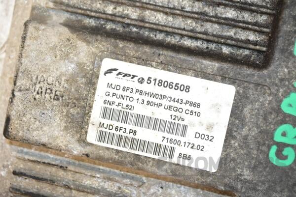 Блок управления двигателем Fiat Grande Punto 1.3MJet 2005 51806508 363662 - 2
