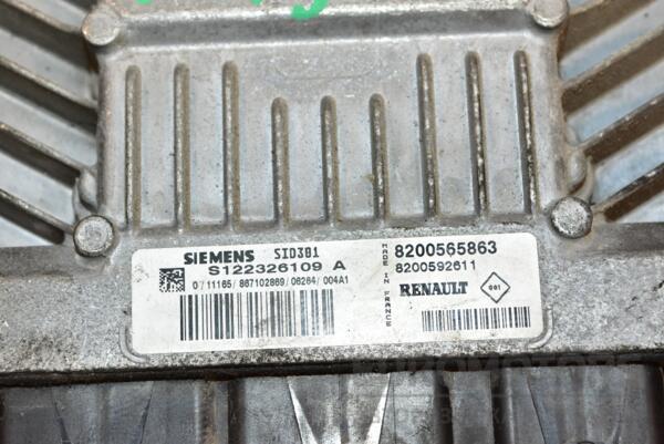 Блок управления двигателем Renault Megane 1.5dCi (II) 2003-2009 S122326109A 364279 - 2
