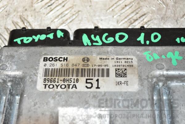 Блок керування двигуном Toyota Aygo 1.0 12V 2014 896610H510 365032 - 2